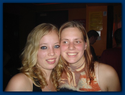 Samen met tammie stappen :P