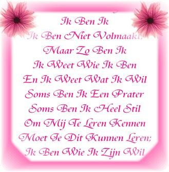 ik ben ik