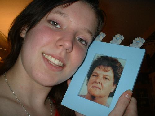 Ik met me overleden oma.. mis je elke dag steeds meer