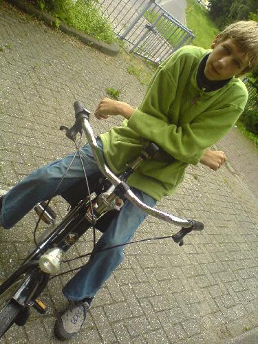 ik op fiets