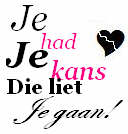 die liet je gaan!