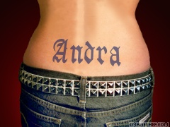 My Name Tatoo