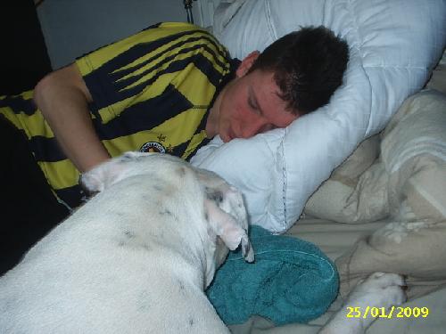 Me schatjee & zijn hond :D