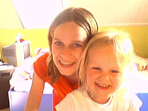 dit is vera met mijn kleine zusje fleur