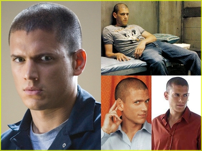 Wentworth Miller = Michael van prison break