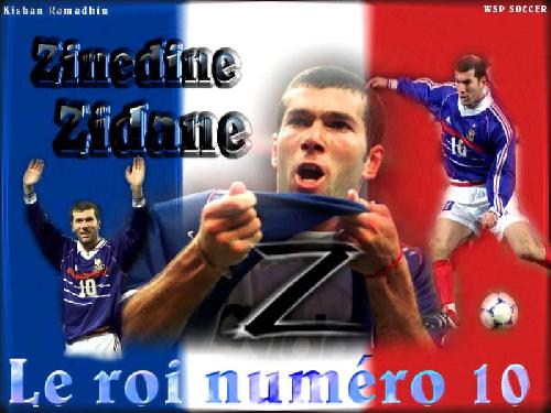 zinedine zidane geweldige voeballler