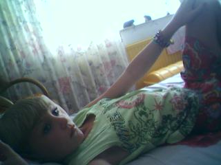 Ik lig te chillen. =P