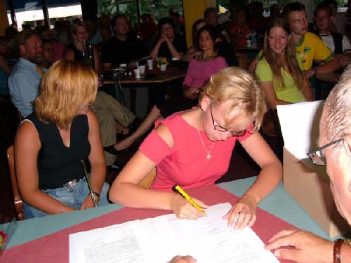 ff tekenen voor me diploma