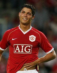 cristiano ronaldo , de knapste voetballer ooit !!:P