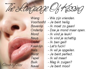 kissing